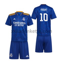Fußballtrikot Real Madrid Luka Modrić 10 Kinder Auswärts 2021-2022 Kurzarm