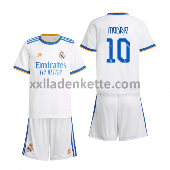 Fußballtrikot Real Madrid Luka Modrić 10 Kinder Heim 2021-2022 Kurzarm