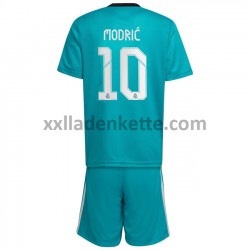 Fußballtrikot Real Madrid Luka Modrić 10 Kinder Ausweich 2021-2022 Kurzarm