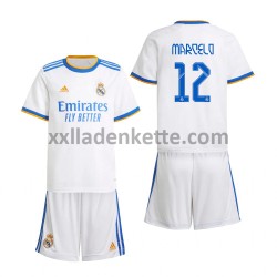 Fußballtrikot Real Madrid Marcelo 12 Kinder Heim 2021-2022 Kurzarm