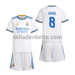 Fußballtrikot Real Madrid Toni Kroos 8 Kinder Heim 2021-2022 Kurzarm