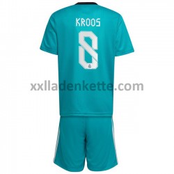 Fußballtrikot Real Madrid Toni Kroos 8 Kinder Ausweich 2021-2022 Kurzarm