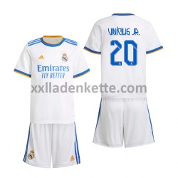 Fußballtrikot Real Madrid Vinicius Junior 20 Kinder Heim 2021-2022 Kurzarm