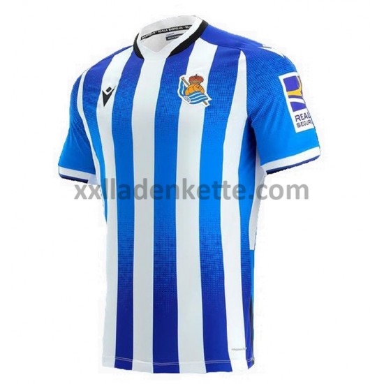 Fußballtrikot Real Sociedad Heim 2021-2022 Kurzarm
