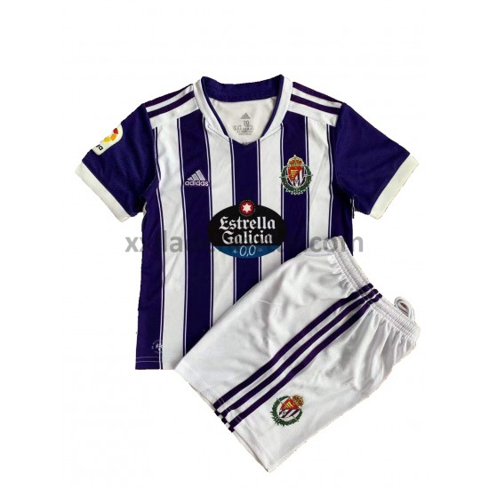 Fußballtrikot Real Valladolid Kinder Heim 2021-2022 Kurzarm