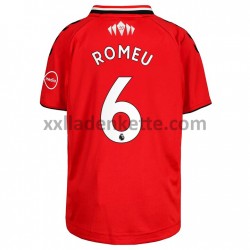 Fußballtrikot Southampton Oriol Romeu 6 Heim 2021-2022 Kurzarm