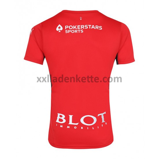 Fußballtrikot Stade Rennes Heim 2021-2022 Kurzarm