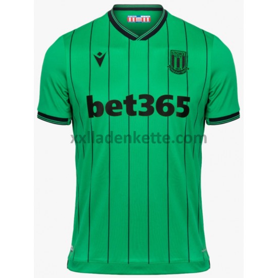 Fußballtrikot Stoke City Auswärts 2021-2022 Kurzarm