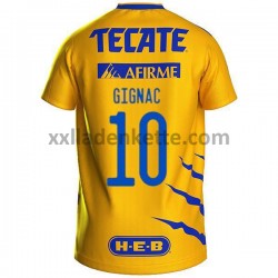 Fußballtrikot Tigres UANL Andre-Pierre Gignac 10 Heim 2021-2022 Kurzarm