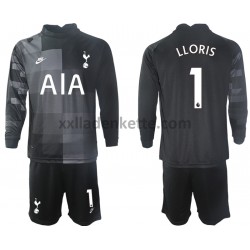 Fußballtrikot Tottenham Hotspur Hugo Lloris 1 Torwart Kinder Auswärts 2021-2022 Langarm