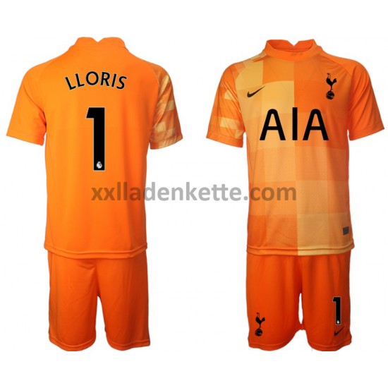 Fußballtrikot Tottenham Hotspur Hugo Lloris 1 Torwart Kinder Ausweich 2021-2022 Kurzarm