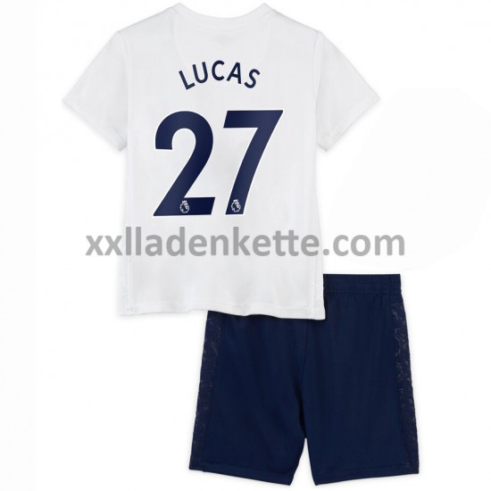 Fußballtrikot Tottenham Hotspur Lucas Moura 27 Kinder Heim 2021-2022 Kurzarm