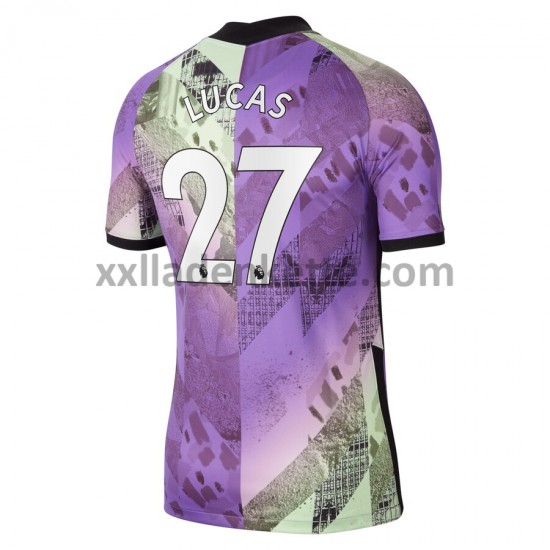 Fußballtrikot Tottenham Hotspur Lucas Moura 27 Ausweich 2021-2022 Kurzarm