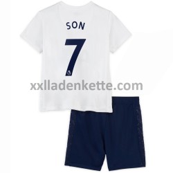 Fußballtrikot Tottenham Hotspur Son Heung-min 7 Kinder Heim 2021-2022 Kurzarm