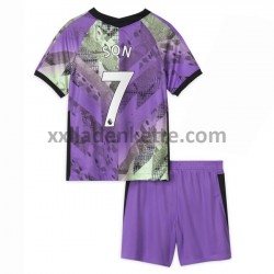 Fußballtrikot Tottenham Hotspur Son Heung-min 7 Kinder Ausweich 2021-2022 Kurzarm