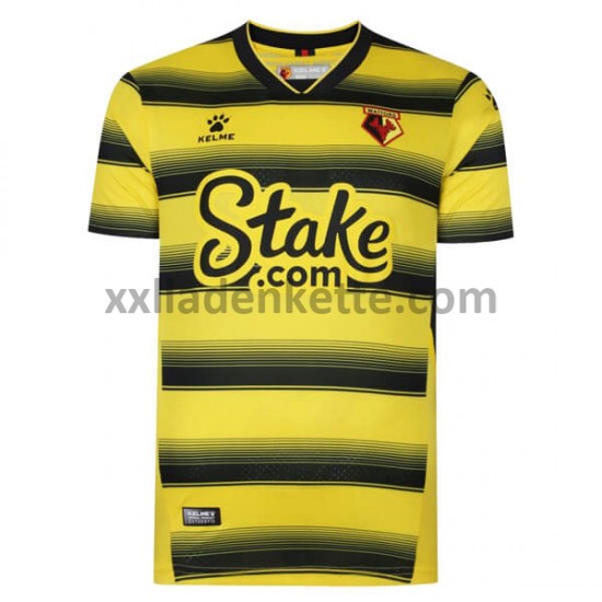 Fußballtrikot Watford Heim 2021-2022 Kurzarm