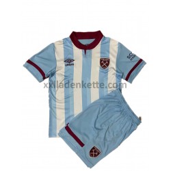 Fußballtrikot West Ham United Kinder Auswärts 2021-2022 Kurzarm