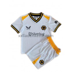 Fußballtrikot Wolverhampton Wanderers Kinder Ausweich 2021-2022 Kurzarm