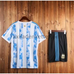 Fußballtrikot Argentinien Kinder Heim 2021 Kurzarm
