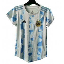 Fußballtrikot Argentinien Dame Heim 2021 Kurzarm
