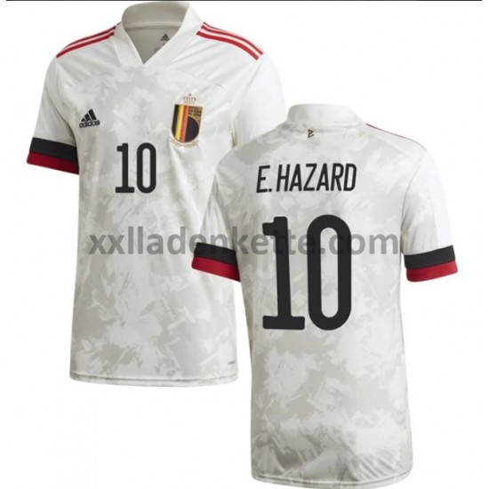 Fußballtrikot Belgien E.Hazard 10 Auswärts EURO 2020 Kurzarm