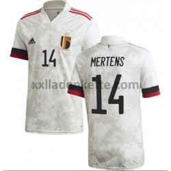 Fußballtrikot Belgien Mertens 14 Auswärts EURO 2020 Kurzarm
