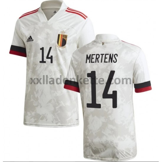 Fußballtrikot Belgien Mertens 14 Auswärts EURO 2020 Kurzarm