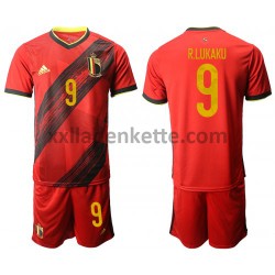 Fußballtrikot Belgien Romelu Lukaku 9 Heim EURO 2020 Kurzarm