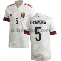 Fußballtrikot Belgien Vertonghen 5 Auswärts EURO 2020 Kurzarm
