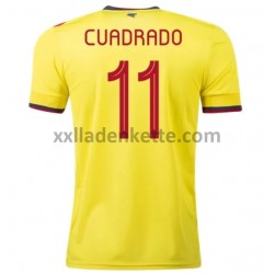 Fußballtrikot Kolumbien Cuadrado 11 Heim 2020-2021 Kurzarm
