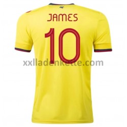 Fußballtrikot Kolumbien James 10 Heim 2020-2021 Kurzarm