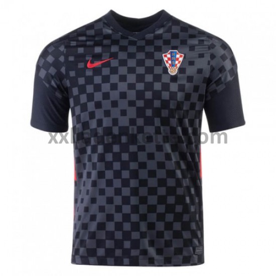 Fußballtrikot Kroatien Auswärts EURO 2020 Kurzarm