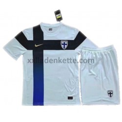 Fußballtrikot Finnland Kinder Heim EURO 2020 Kurzarm
