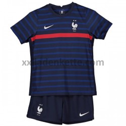 Fußballtrikot Frankreich Kinder Heim EURO 2020 Kurzarm