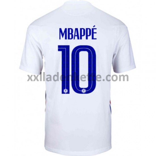 Fußballtrikot Frankreich Kylian Mbappé 10 Auswärts EURO 2020 Kurzarm