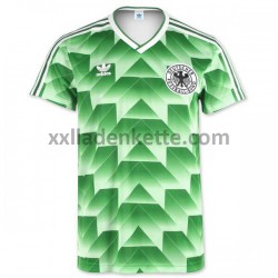 Fußballtrikot Deutschland Retro Auswärts 1990 Kurzarm