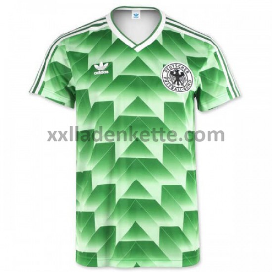 Fußballtrikot Deutschland Retro Auswärts 1990 Kurzarm
