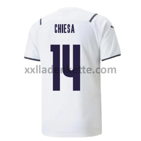Fußballtrikot Italien Federico Chiesa 14 Auswärts 2021-2022 Kurzarm