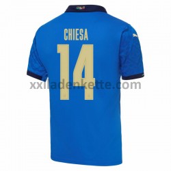 Fußballtrikot Italien Federico Chiesa 14 Heim EURO 2020 Kurzarm