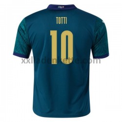 Fußballtrikot Italien Francesco Totti 10 Ausweich EURO 2020 Kurzarm