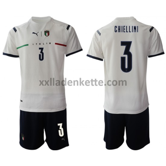 Fußballtrikot Italien Giorgio Chiellini 3 Kinder Auswärts 2021-2022 Kurzarm