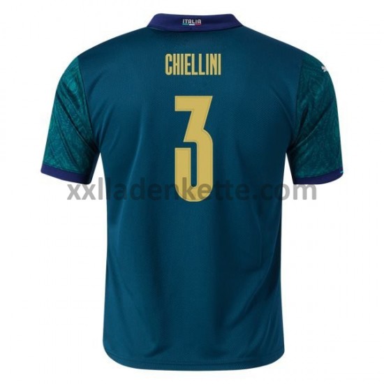Fußballtrikot Italien Giorgio Chiellini 3 Ausweich EURO 2020 Kurzarm