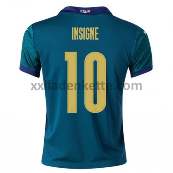 Fußballtrikot Italien Insigne 10 Ausweich EURO 2020 Kurzarm