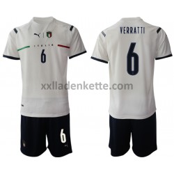 Fußballtrikot Italien Marco Verratti 6 Kinder Auswärts 2021-2022 Kurzarm