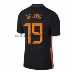 Fußballtrikot Niederlande Luuk de Jong 19 Auswärts EURO 2020 Kurzarm