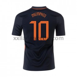 Fußballtrikot Niederlande MEMPHIS 10 Auswärts EURO 2020 Kurzarm