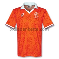 Fußballtrikot Niederlande Retro Heim 1996 Kurzarm