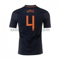Fußballtrikot Niederlande VIRGIL 4 Auswärts EURO 2020 Kurzarm