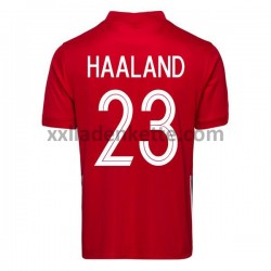 Fußballtrikot Norwegen Erling Haaland 23 Heim 2020-2021 Kurzarm