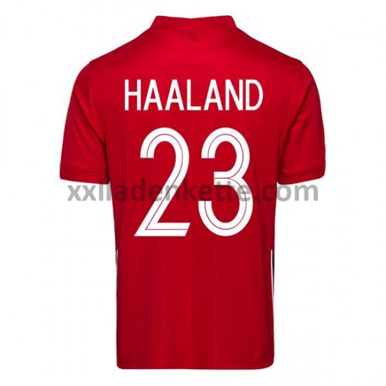 Fußballtrikot Norwegen Erling Haaland 23 Heim 2020-2021 Kurzarm